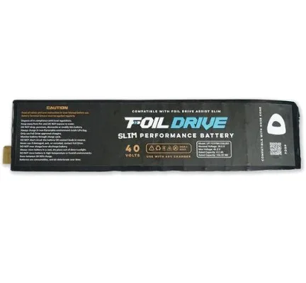 Foil drive slim performance battery
