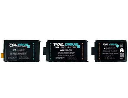 Foil drive max travel battery